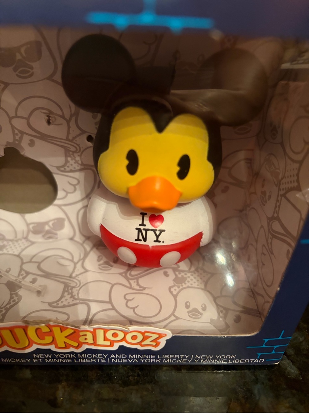 Disney Mickey Mouse nyc rubber duck
